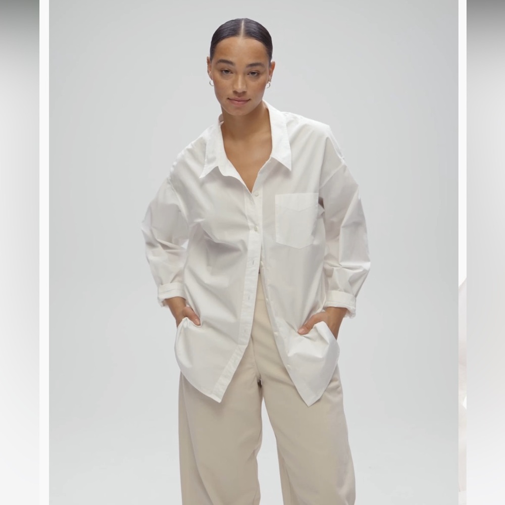 Wilfred Free Relaxed Poplin Shirt - Small